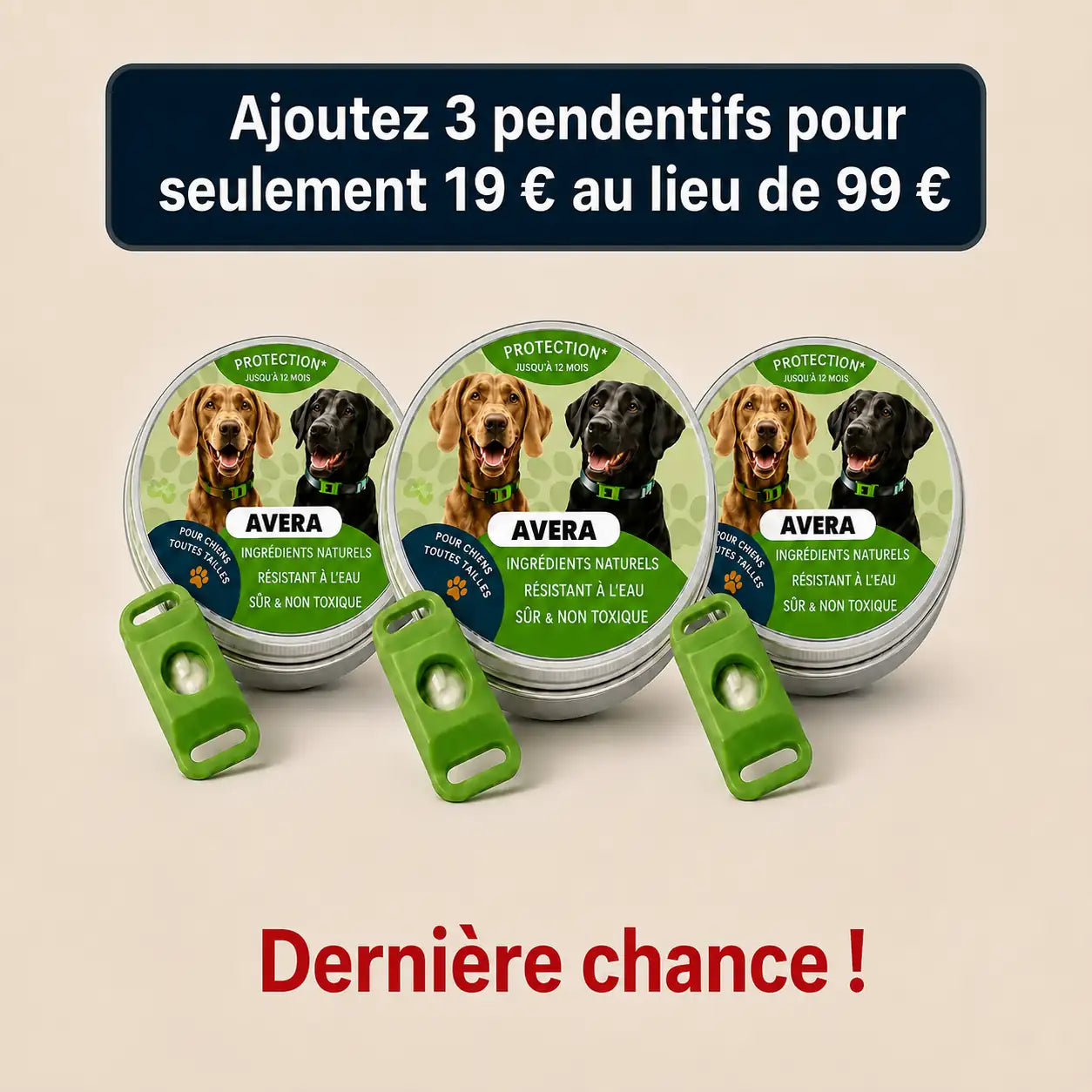 Recevez 3 Pendentifs Supplémentaire Pour Seulement 19€